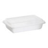 RECTANGULAR TAKE OUT PP CONT. 475ml w/LID 8/PK X 12/CS - Image 2