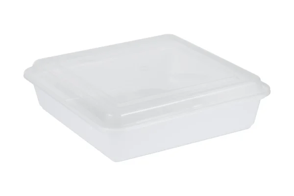 SQUARE TAKEOUT CONTAINER 1550ML W/LID 3/PK X 12/CS - Image 2