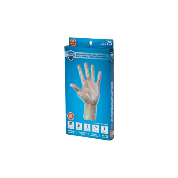 Saini-Guard Disposable Gloves S/M (Pk75)