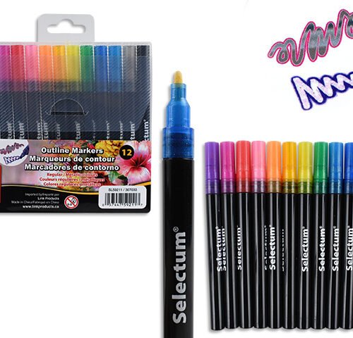 outline markers (pk12)