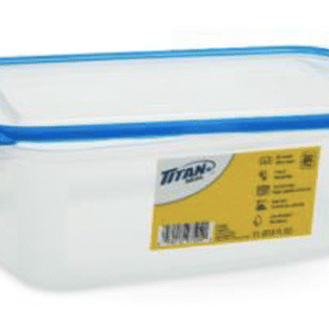 LARGE SHORT RECTANGLE FOOD CONTAINER 2.0L 24/CS