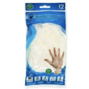 SANI-GUARD VINYL GLOVES SIZE S/M 12/PK x 24/CS x 6/MC