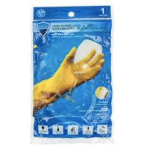 SANI-GUARD RUBBER GLOVES SMALL 24/CS