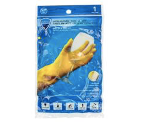 SANI-GUARD RUBBER GLOVES SMALL 24/CS