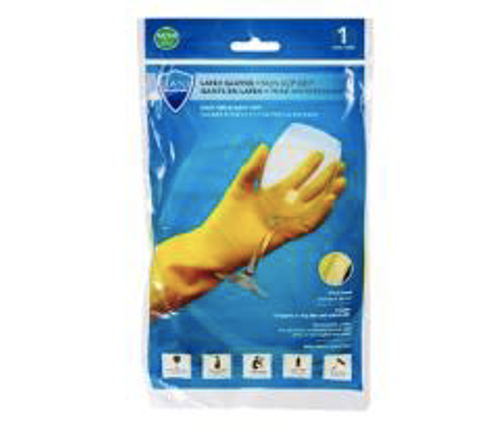 SANI-GUARD RUBBER GLOVES MEDIUM Pair (Pk/10)