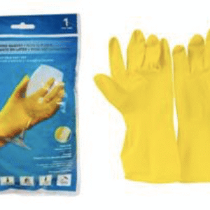 SANI-GUARD RUBBER GLOVES LARGE 24/CS