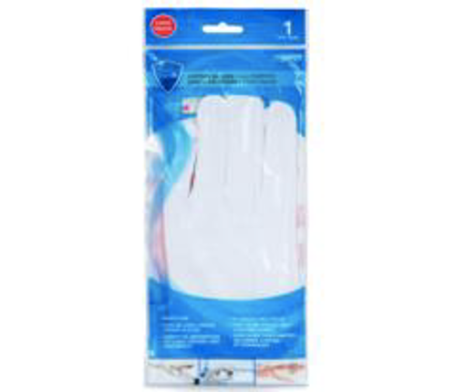 SANI-GUARD PLAIN LARGE WHITE COTTON GLOVES 1 PAIR 24/CS 10/MC