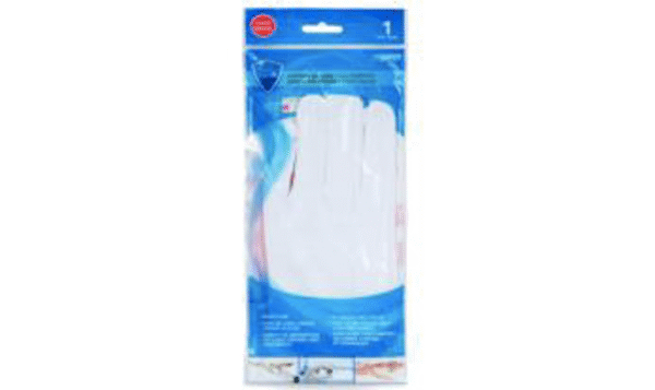 SANI-GUARD PLAIN LARGE WHITE COTTON GLOVES 1 PAIR 24/CS 10/MC