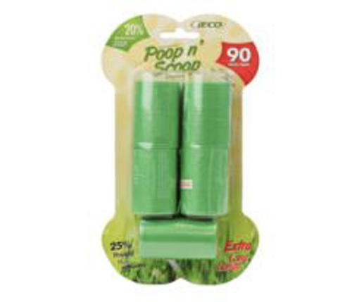 iECO POOP-N-SCOOP DISPEN REFILL 90 BAGS 24/CS