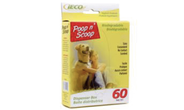 iECO POOP-N-SCOOP BAGS 60/BX x 24/CS