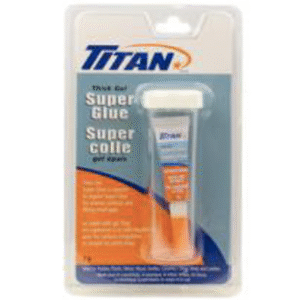 TITAN GEL SUPER GLUE 3G 24/CS x 6/MC