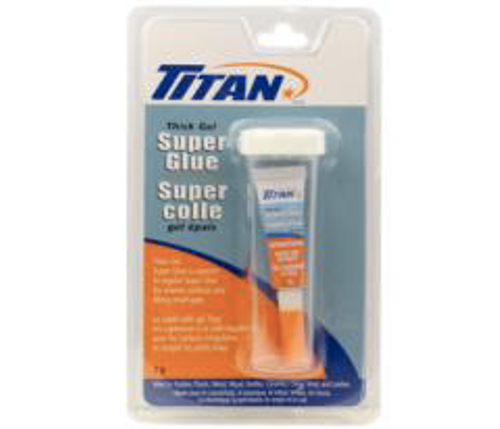 TITAN GEL SUPER GLUE 3G 24/CS x 6/MC