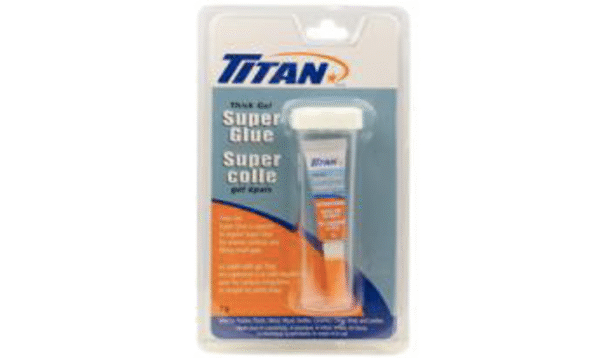 TITAN GEL SUPER GLUE 3G 24/CS x 6/MC