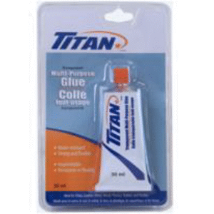 TITAN TRANSPARENT MULTI-PURPOSE GLUE 30ML 12/CS