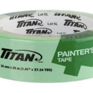TITAN PAINTERS MASKING TAPE 36MM X 25M 24/CS