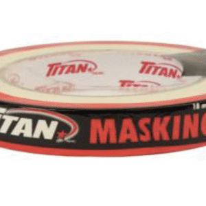 TITAN MASKING TAPE 18mm X 50m 48/CS