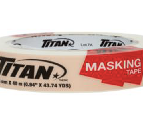 TITAN MASKING TAPE 24mm X 40m 48/CS