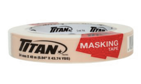 TITAN MASKING TAPE 24mm X 40m 48/CS