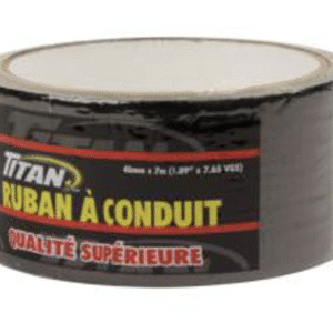 TITAN PREMIUM BLACK DUCT TAPE 48mm x 7m 24/CS
