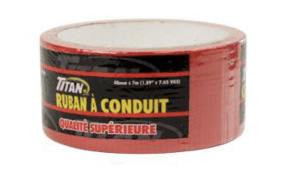 TITAN PREMIUM RED DUCT TAPE 48mm x 7m 24/CS