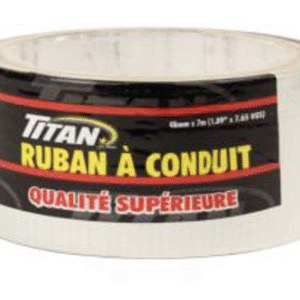 TITAN PREMIUM WHITE DUCT TAPE 48mm x 7m 24/CS