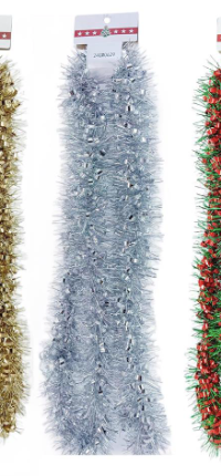 9' Tinsel Garland