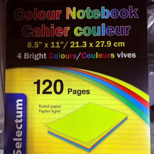 color notebook
