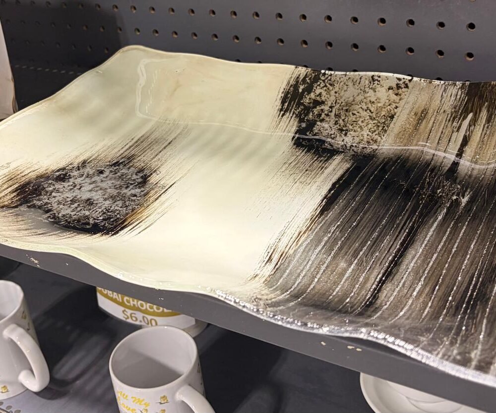 craft stone tray (l)