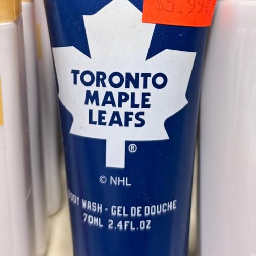 toronto maple leaf body wash