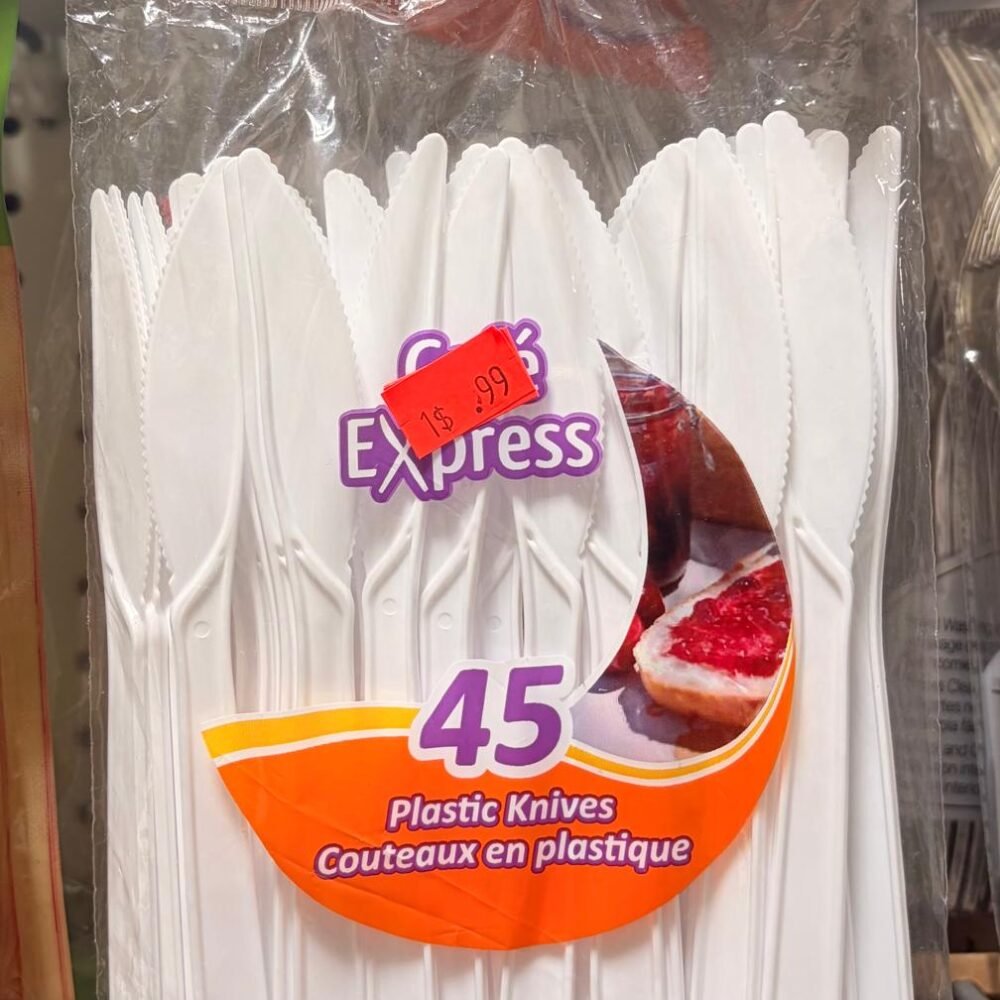 45 knives plastic