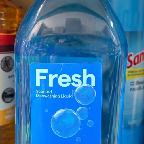 fresh dishwashing liquid
