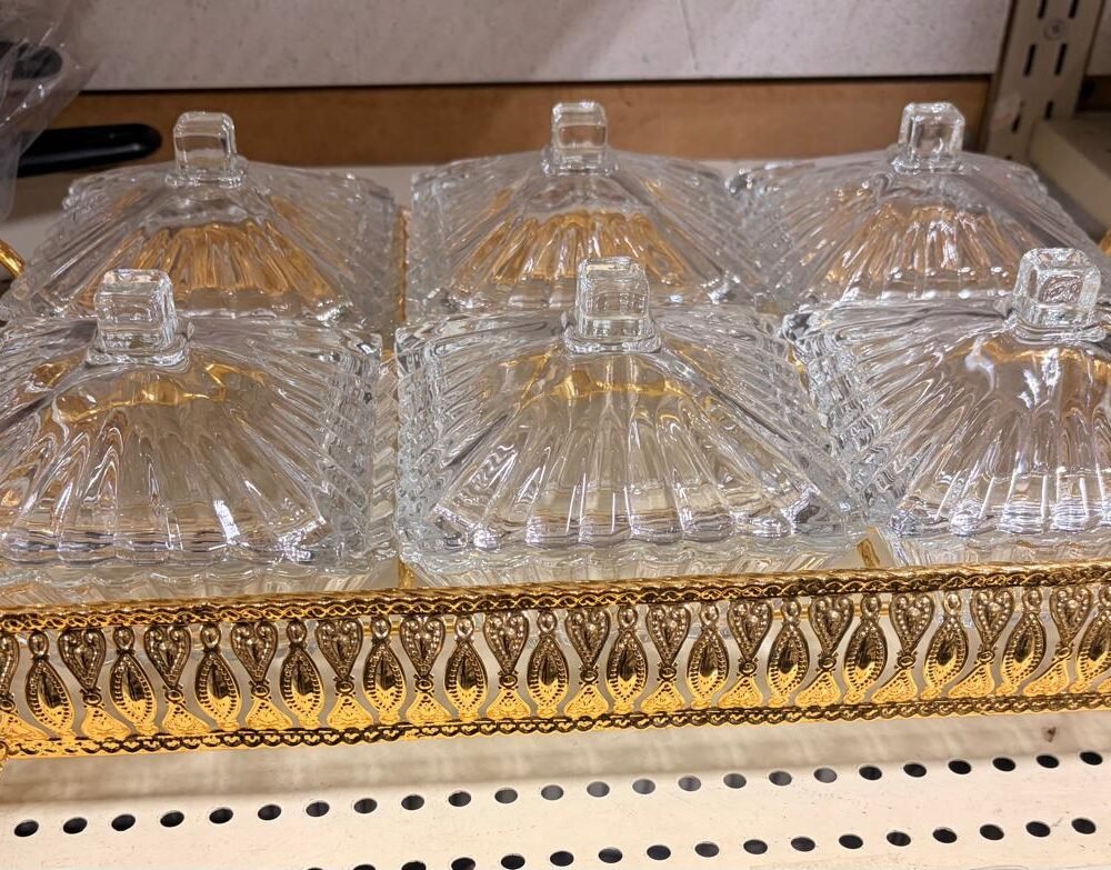 candy tray gold