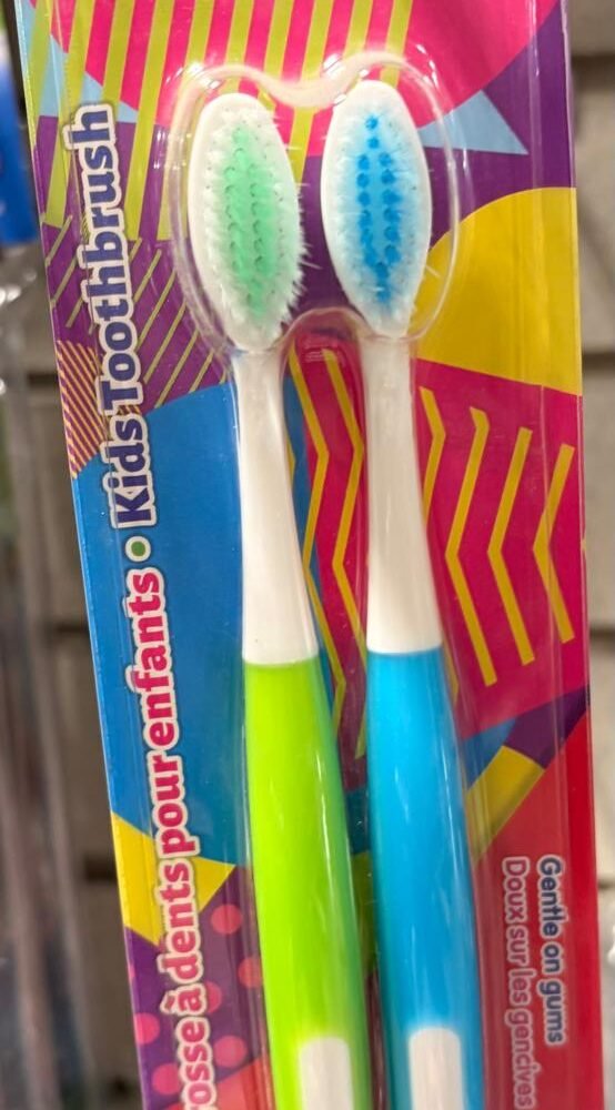 kids toothbrush pk 2