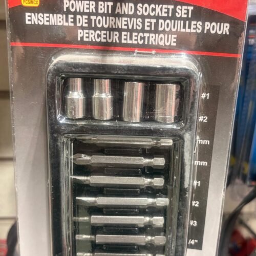 power bit and socket set (12pcs)