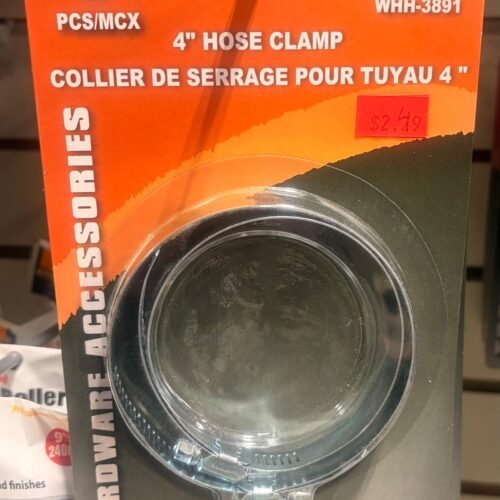 4" hose clamp