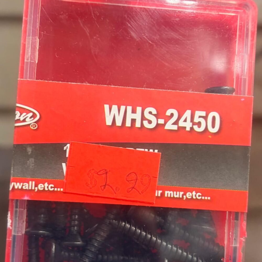 1.25" screw