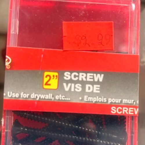 2" screw