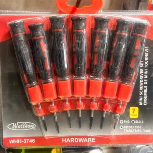 mini screwdriver set (7pcs)