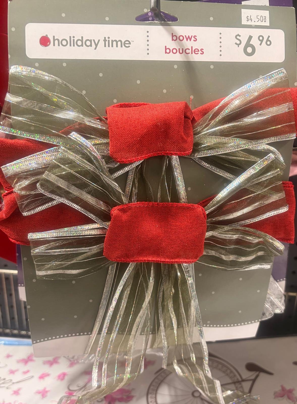 Holiday Times Bow Boucles (PK/2)