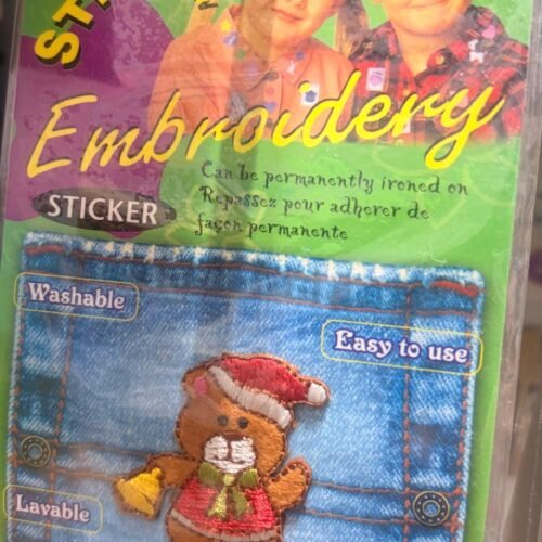 Stick On Embroidery (Various Garment Stickers)