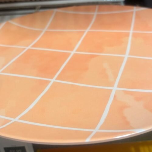 FOX HOME DINNER PLATE 9.8"2 (PINK)