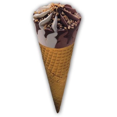 vanilla chocolate cone