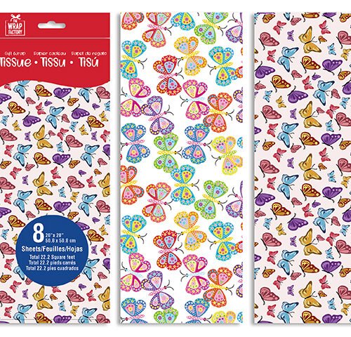 spring printed tissue (pk8)