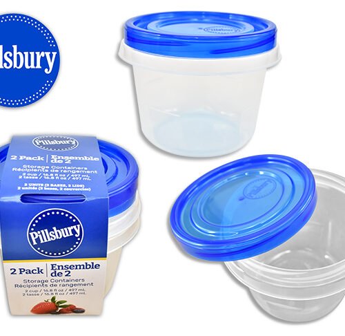 16.8oz round screw top set (pk/2)