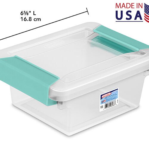 mini clip box 6x5x2"