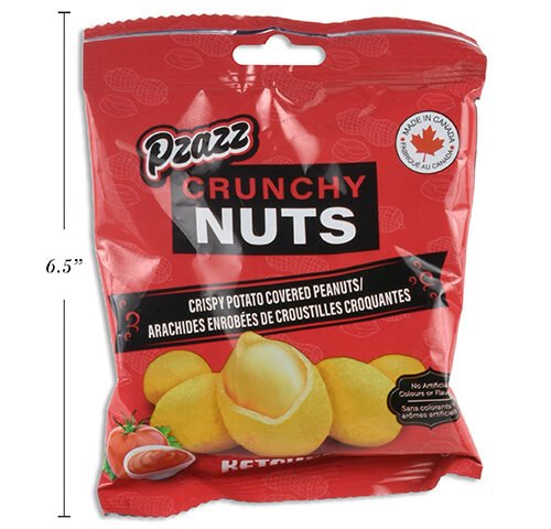 pzazz nuts ketchup 80g