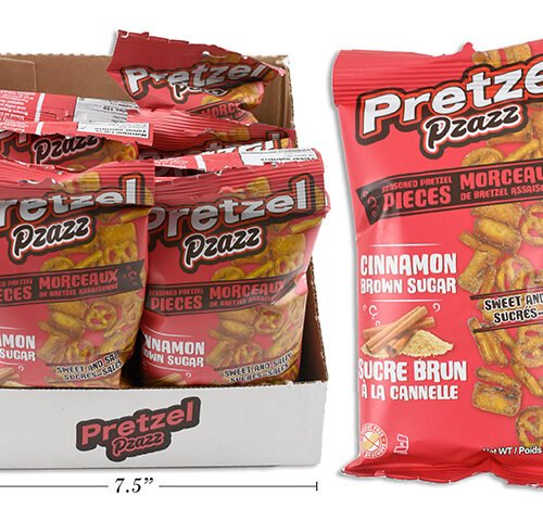 pretzel pzazz cinnamon brown sugar 56g
