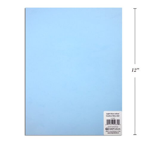 eva foam sheets light blue, 9x12" 2 mm