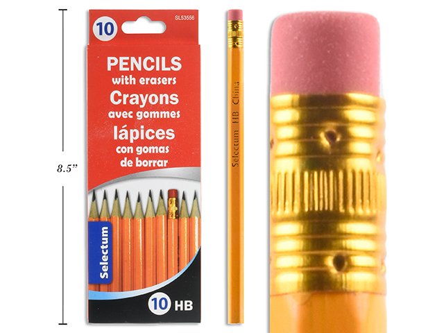 pencils eraser top (pk10) pencils eraser top (pk10)