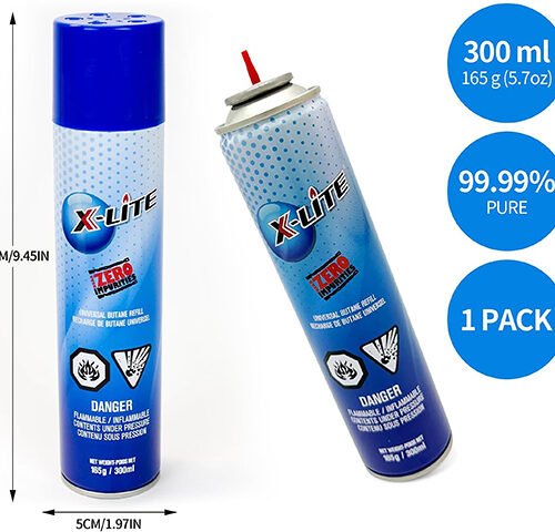 universal butane refill 165gr (300ml)